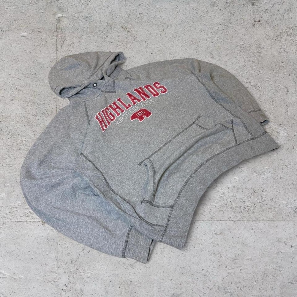 Mens vintage Y2K Abercrombie and fitch style heavyweight cotton hoodie